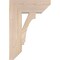 Ekena Millwork Imperial Slat Smooth Bracket, Douglas Fir, 5 1/2"W x 18"D x 26"H BKT06X18X26IMP06SDF - alternate 3